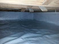 Cleanspace Crawl Space Barrier Clean After