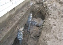 Helical Piers Installed Foundation Stabilized