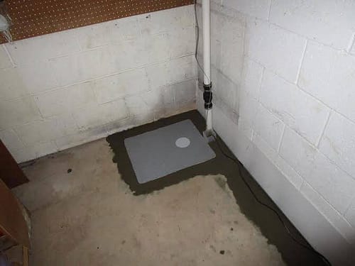 Basement Waterproofing Sump Pump After